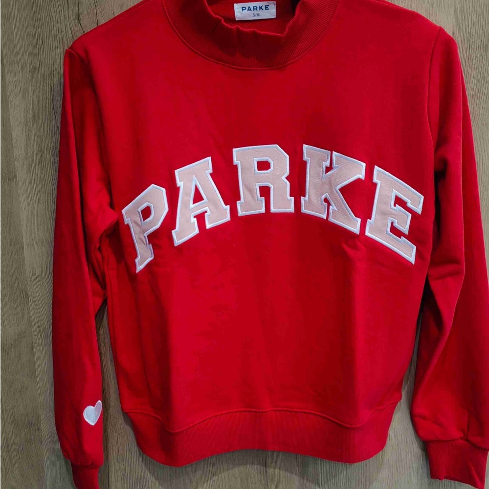 PARKE Red Valentine’s Day Collector’s Sweatshirt w/ Original Box ❤️